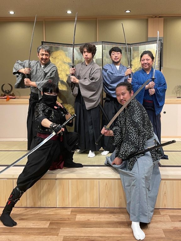 Samurai/ninja experience 　Tokyo