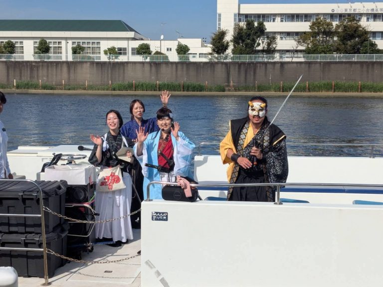 すみだがわオープンテラス　2025！　水上バスでパフォーマンス！！　(殺陣・隅田川・イベント)　