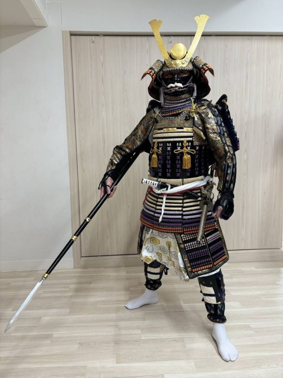 甲冑・槍　新たに入荷！　甲冑殺陣演舞や写真モデルにお声がけください(東京・侍)